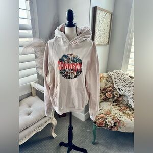 Lonely Ghost Graphic Hoodie XL Oversized Sweatshirt